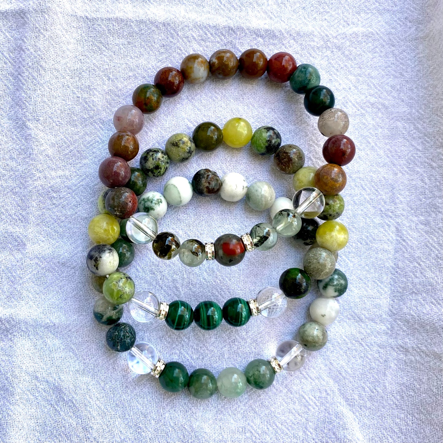 Lymphatic Support & Detox Crystal Bracelet
