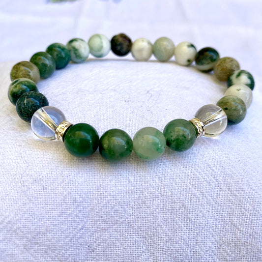Lymphatic Support & Detox Crystal Bracelet