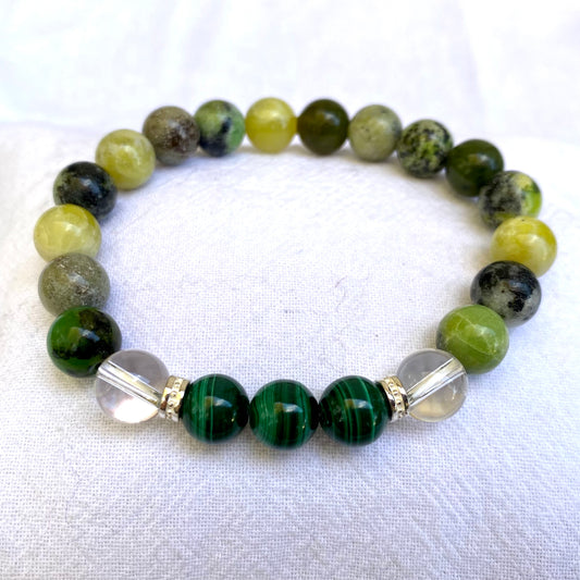 Liver Support & Detox Crystal Bracelet