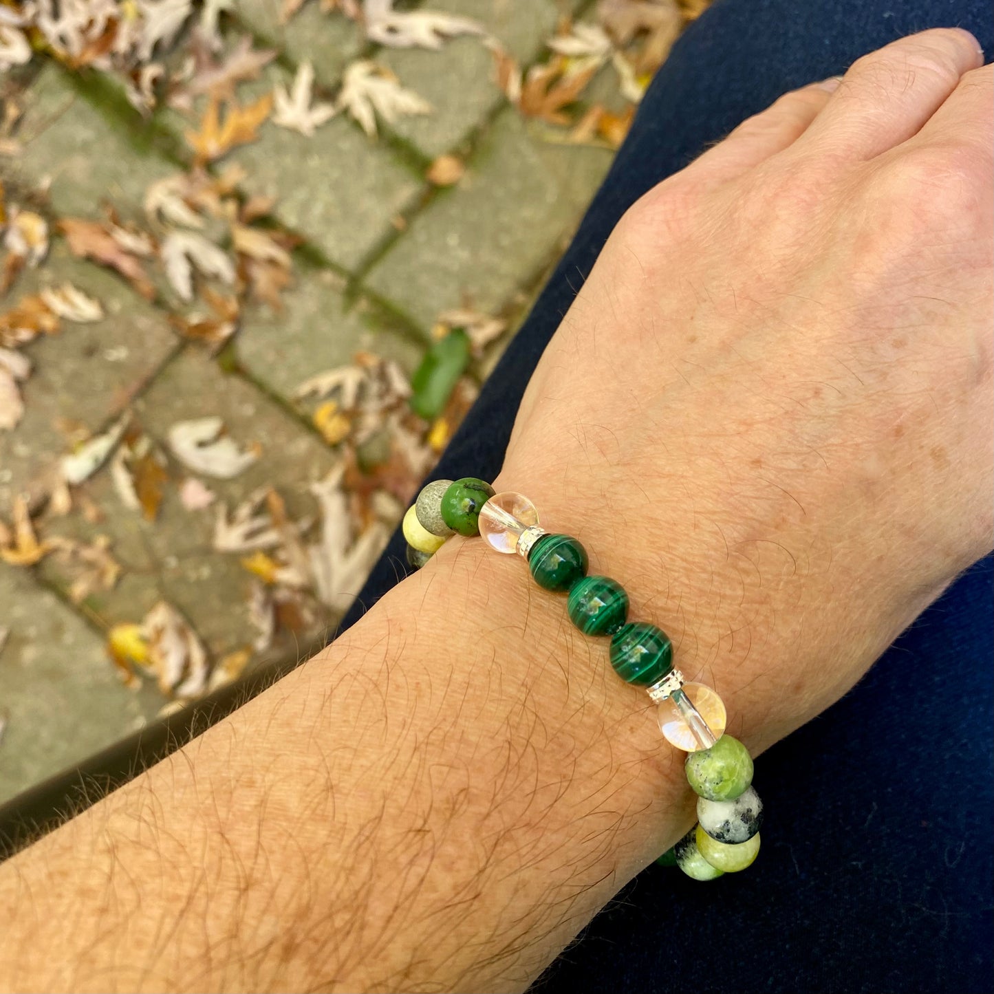 Liver Support & Detox Crystal Bracelet