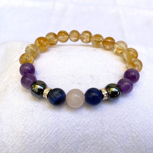 Courage Builder Crystal Bracelet