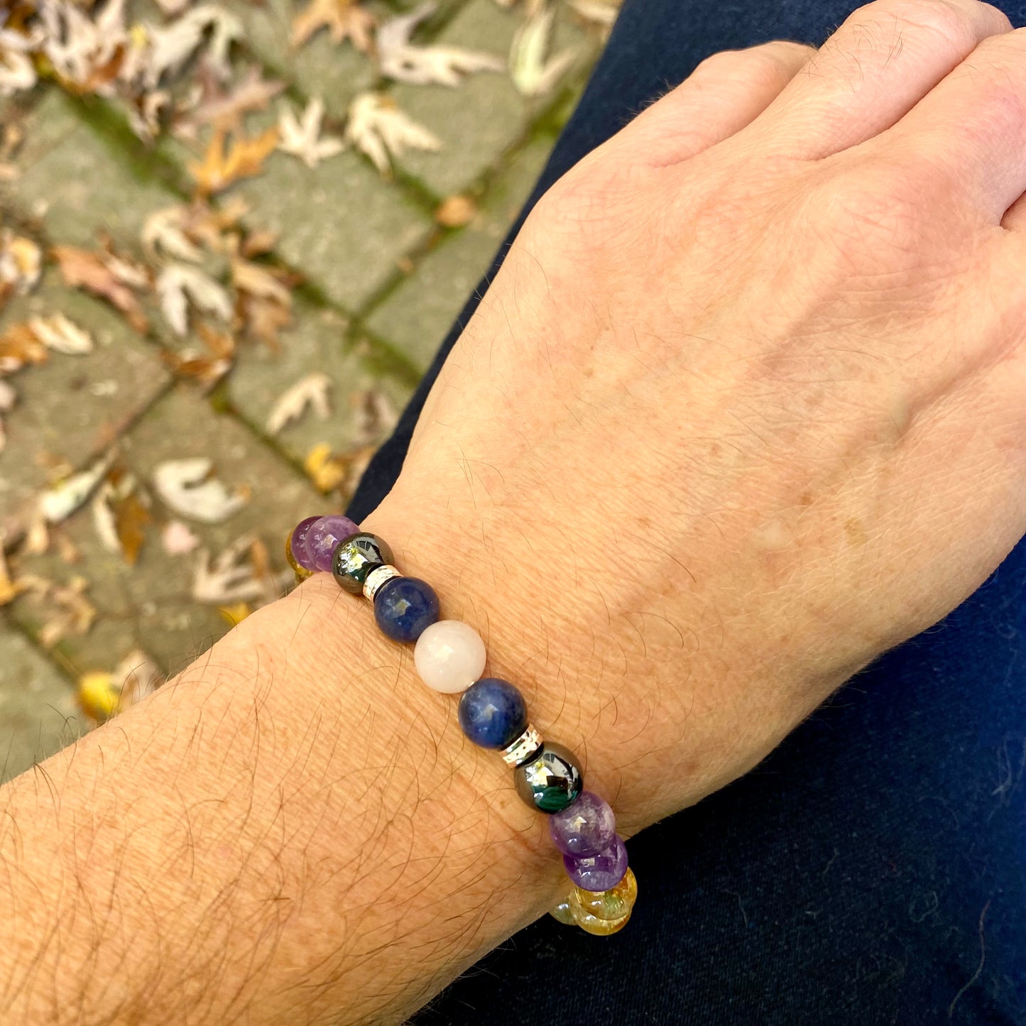 Courage Builder Crystal Bracelet
