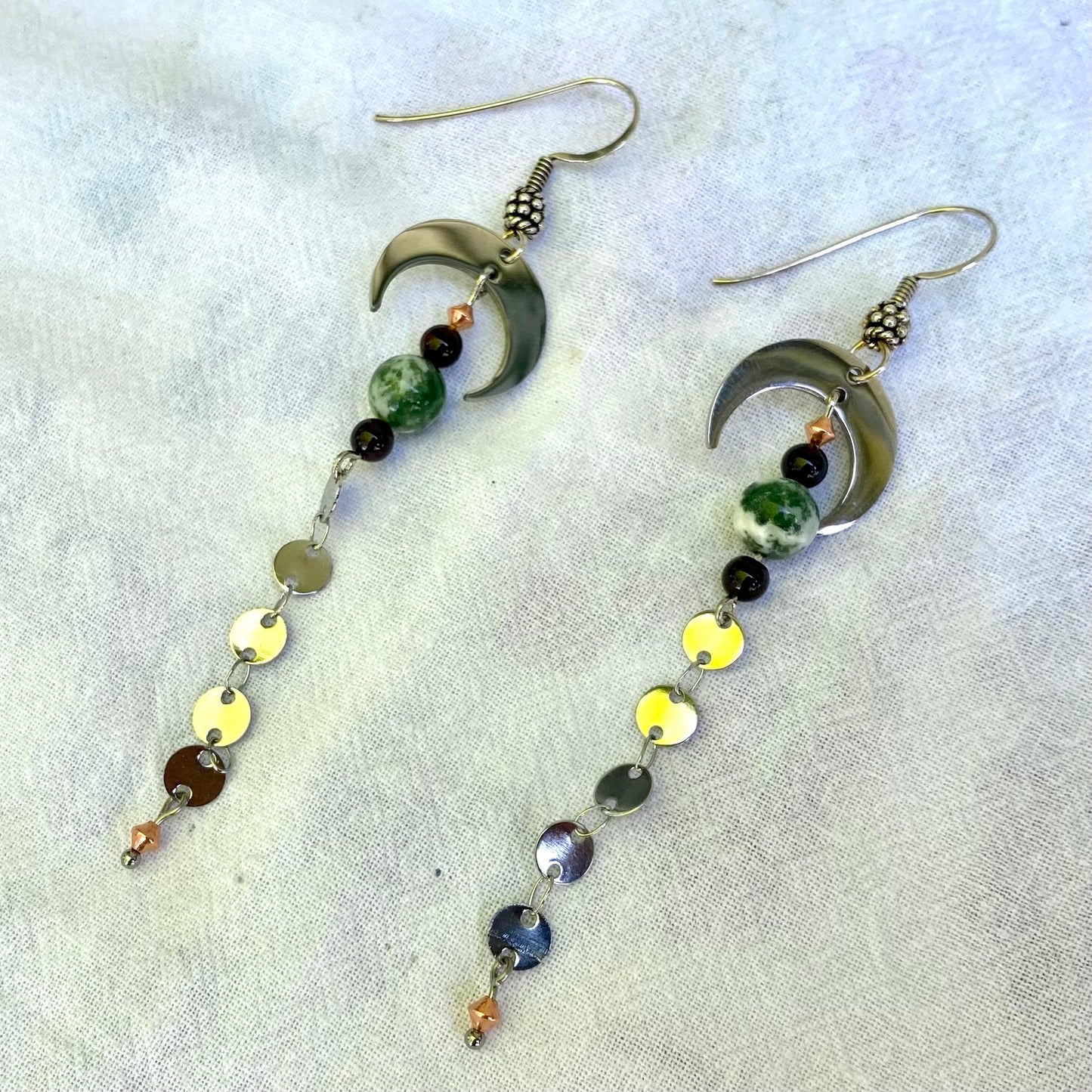 Moon Drop Earrings