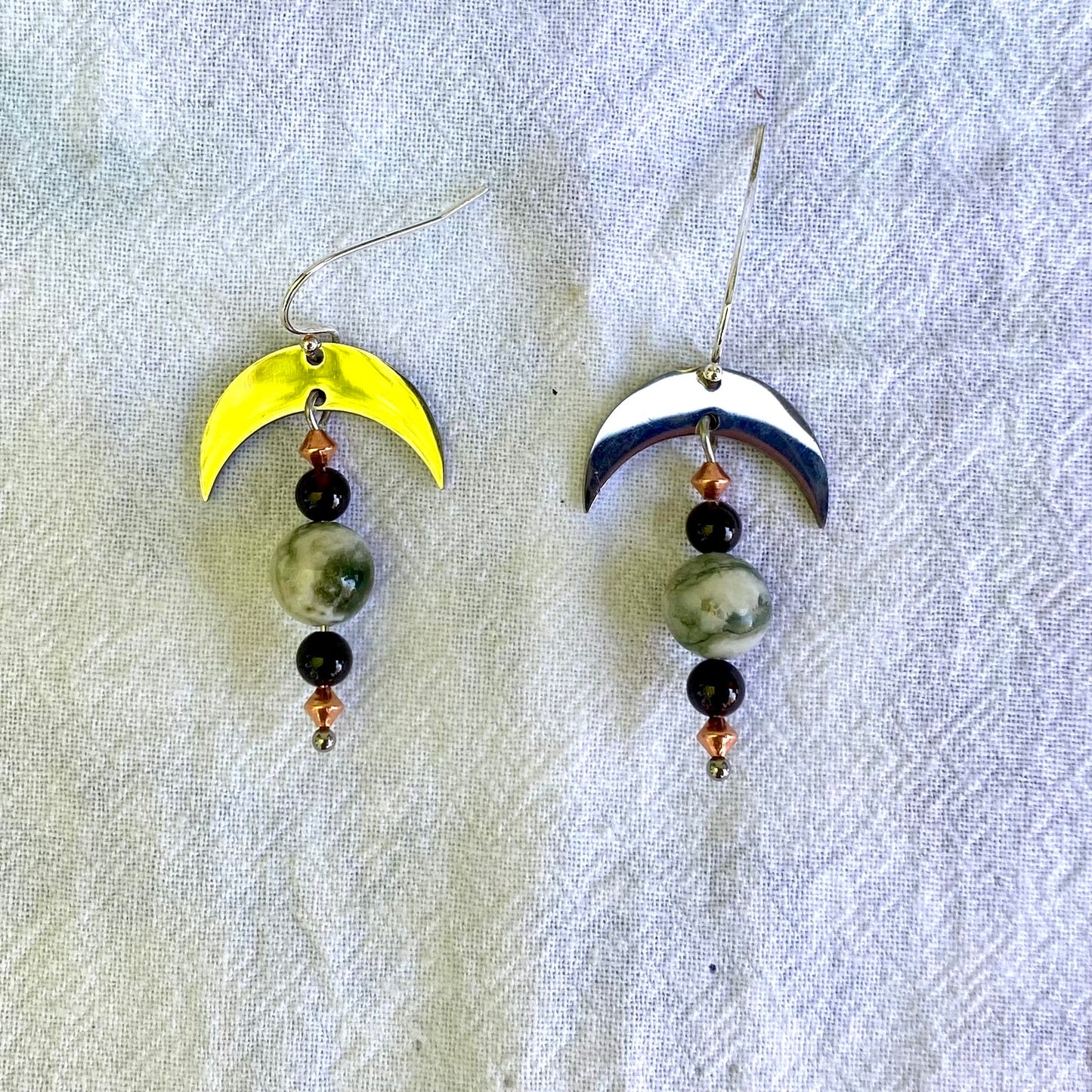 Moon Dangle Earrings