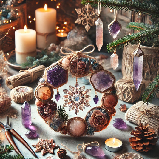 DIY Crystal Decor: Infuse Your Holiday with Energy