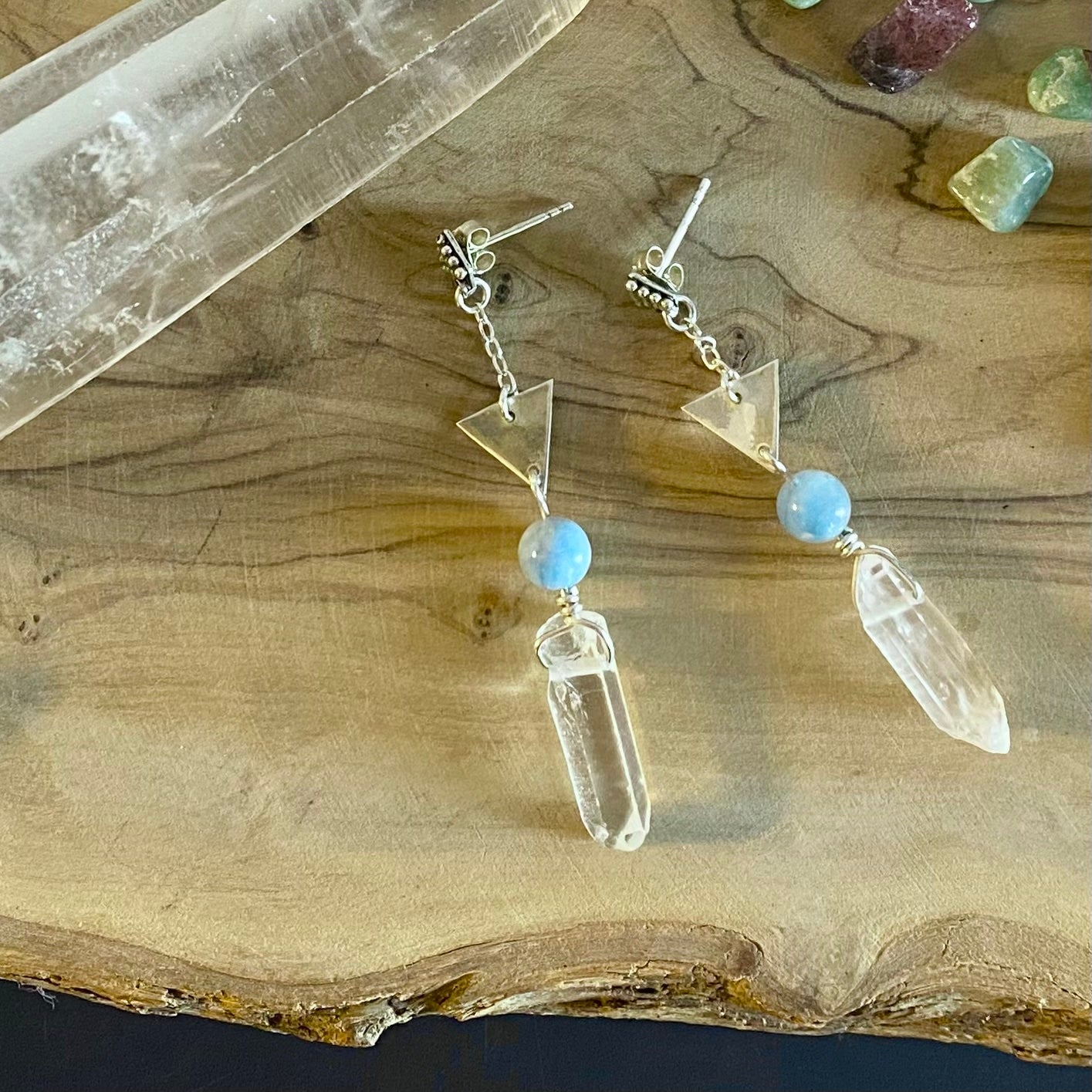 Say It Clean, Not Sharp (Earrings)