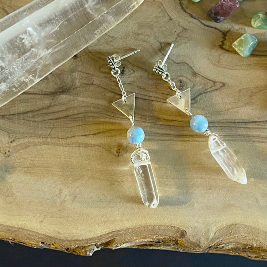 Say It Clean, Not Sharp (Earrings)