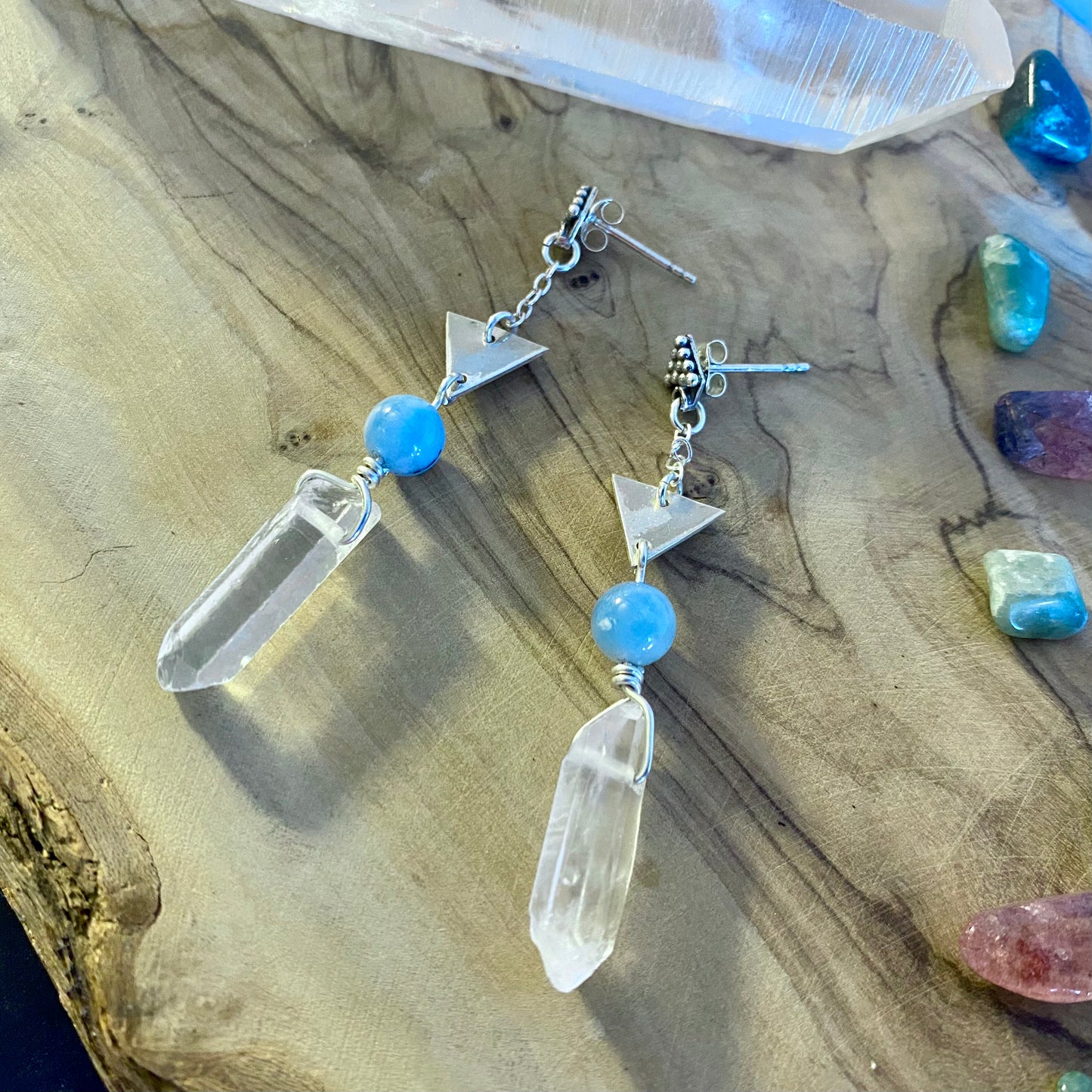 Say It Clean, Not Sharp (Earrings)