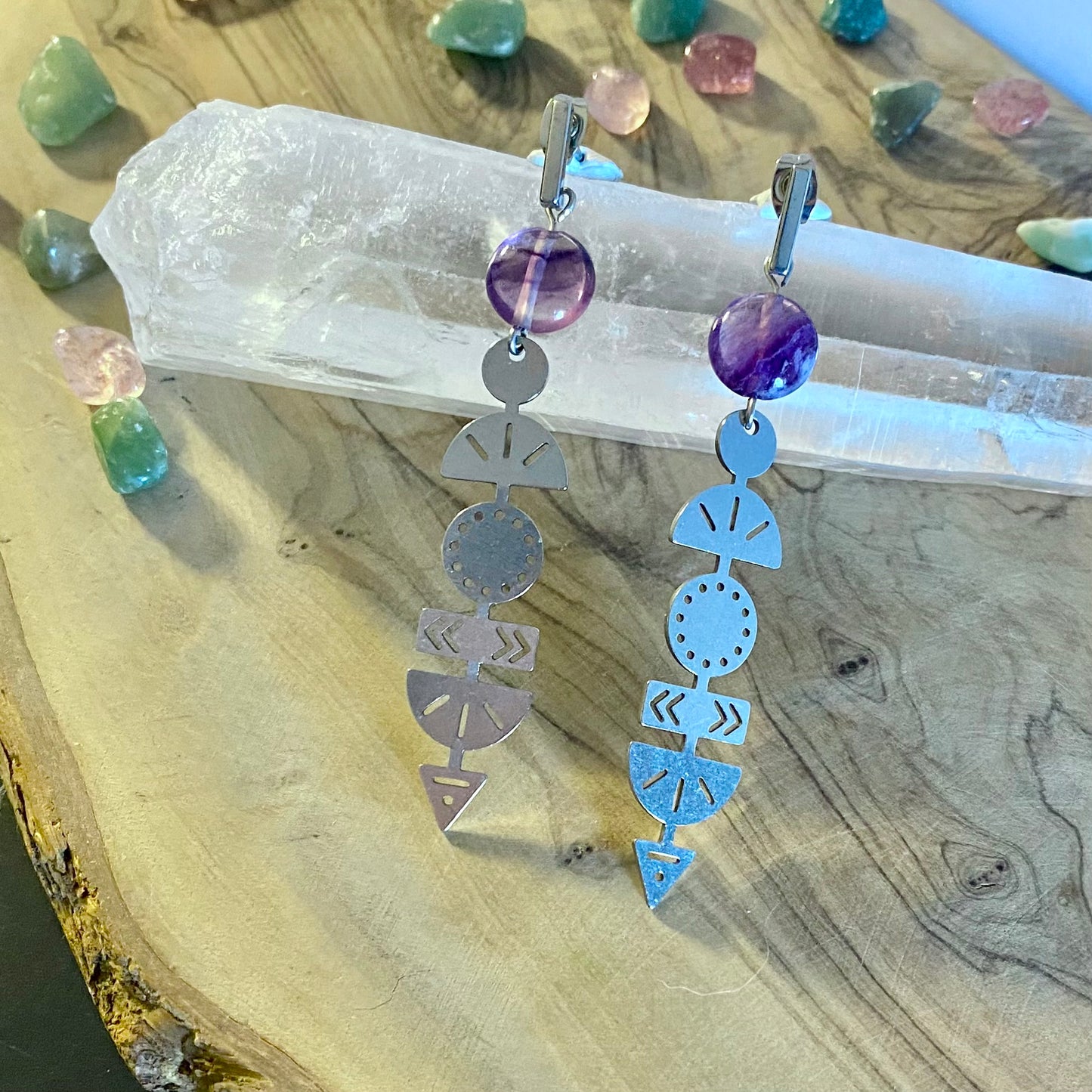 Axis & Intuition (Earrings)